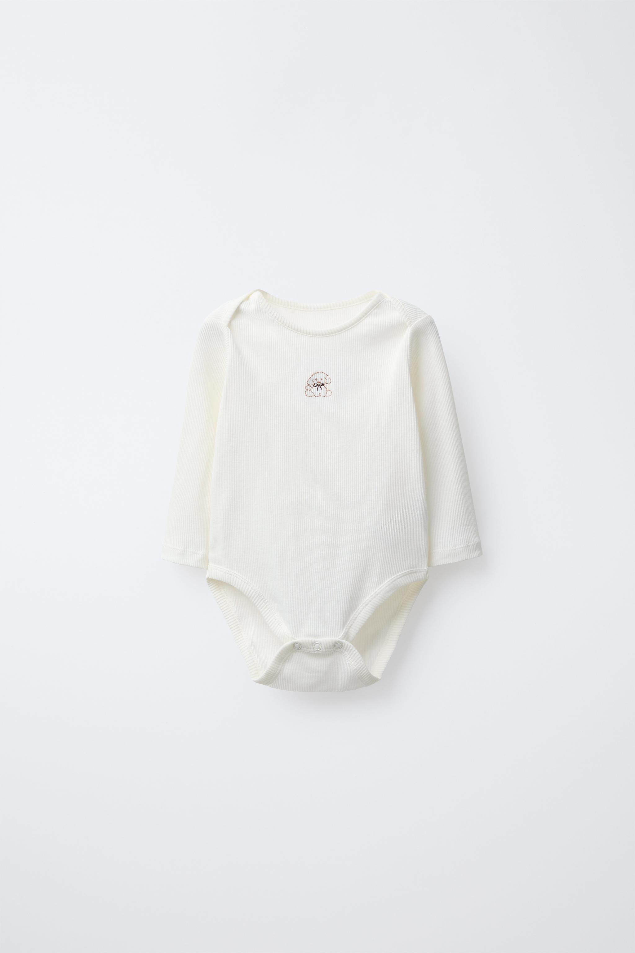FIVE-PACK OF PUPPY BODYSUITS