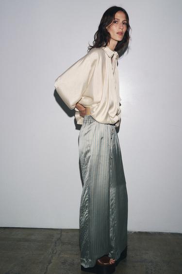 STRIPED PYJAMA TROUSERS ZW COLLECTION - striped by Zara - Image 4