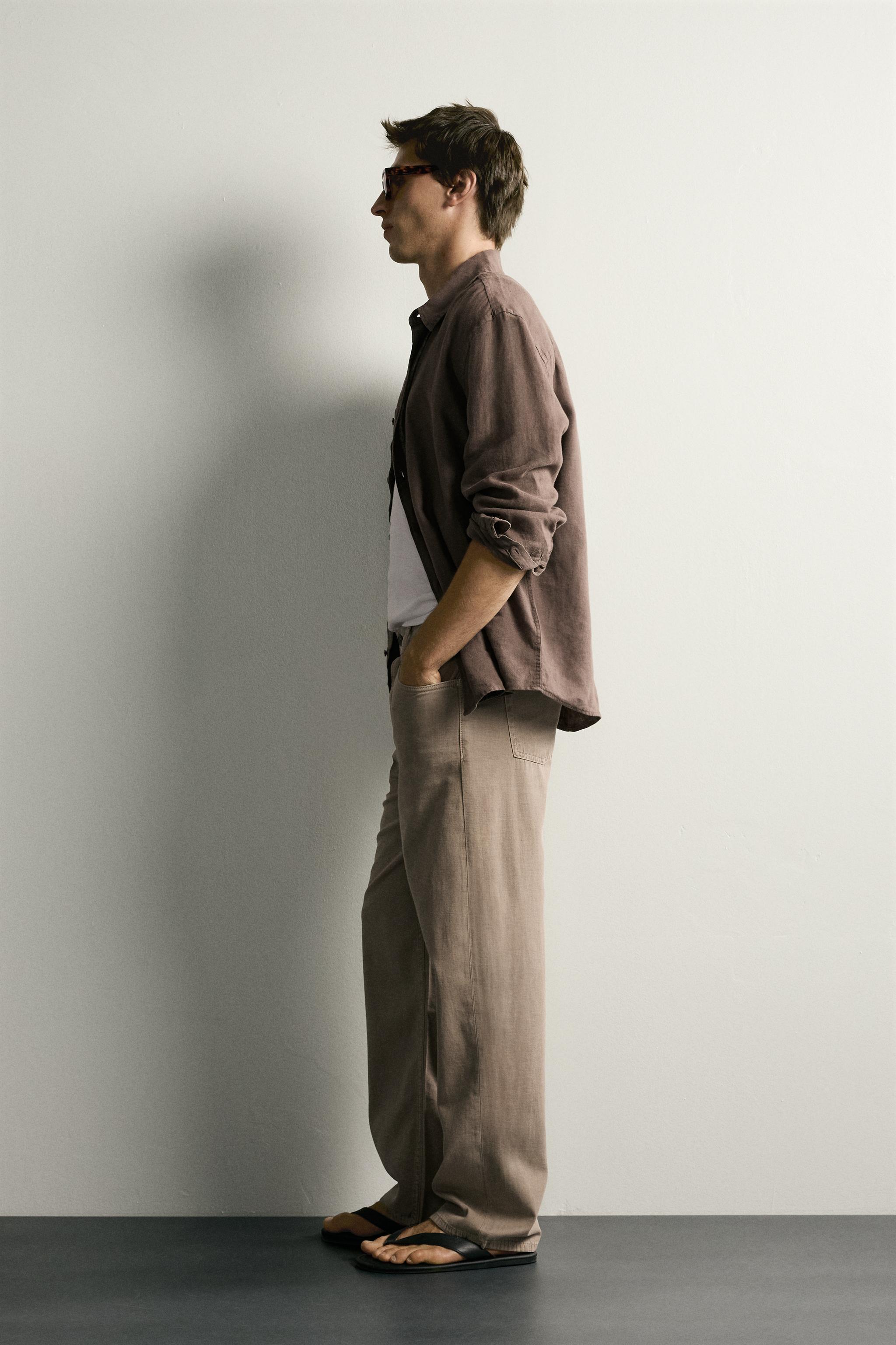 Zara STRAIGHT FIT JEAN görsel 4