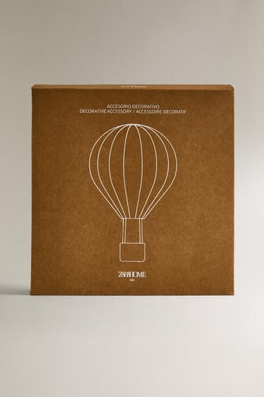COLOURED PAPER WALL BALLOON (21 CM) - Multicoloured by Zara - Image 4