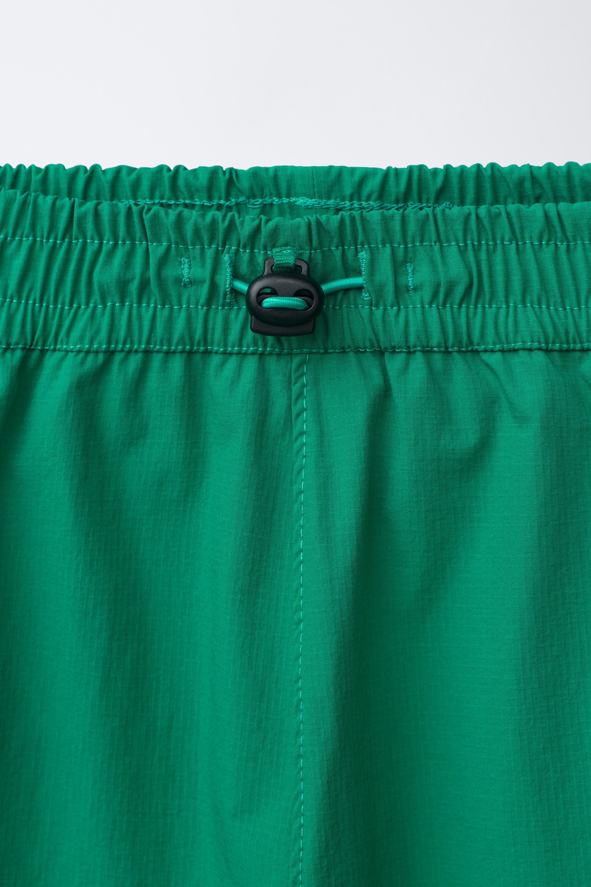 Детские шорты Zara T-SHIRT AND TECHNICAL BERMUDA SET — фото 7
