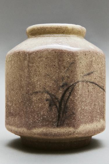 TERRACOTTA VASE - Light brown by Zara