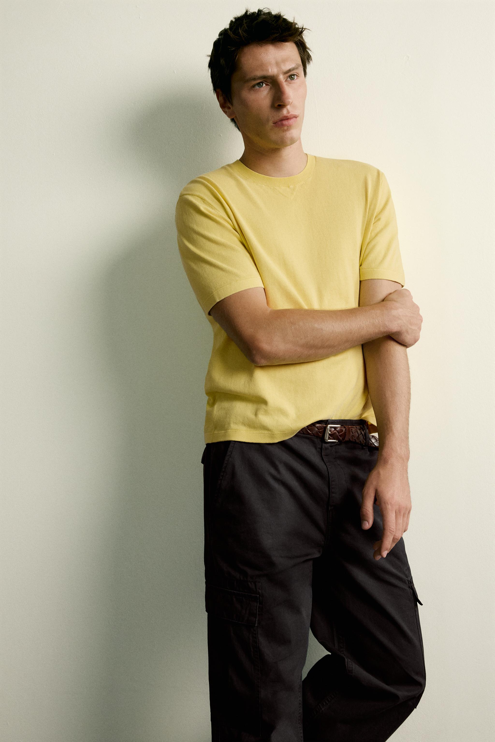 REGULAR FIT KNIT T-SHIRT