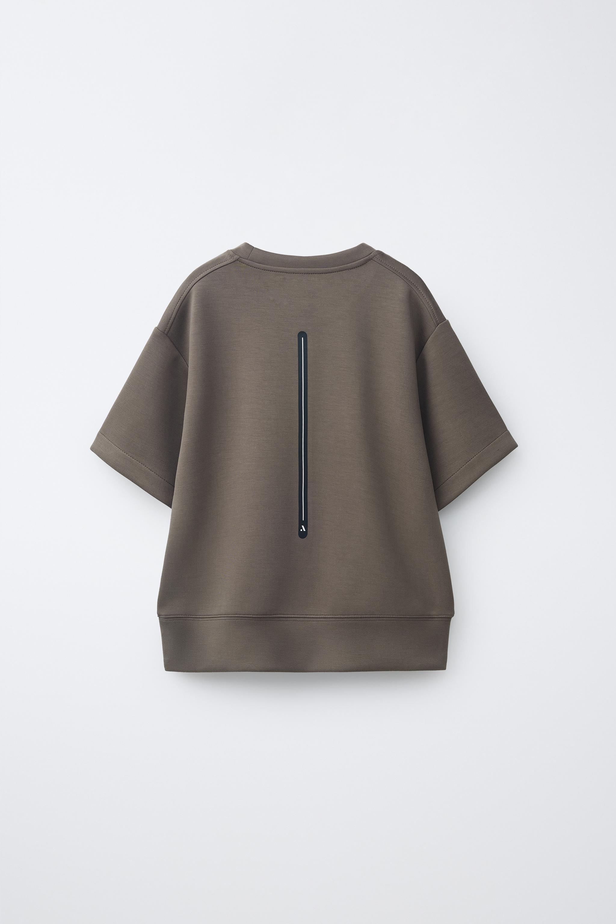 SPORTY TEXT T-SHIRT