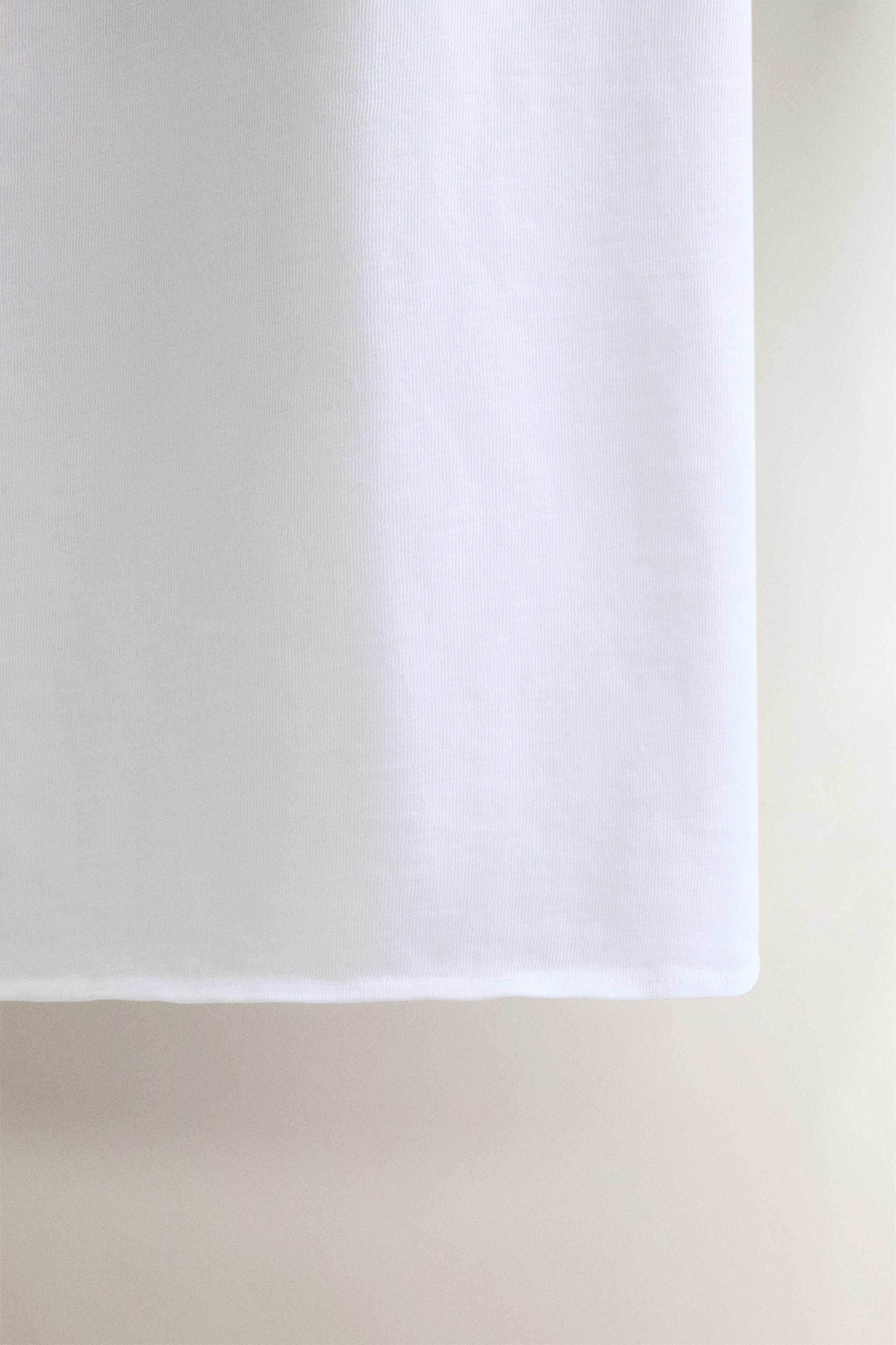 JUPE MIDI EN COTON