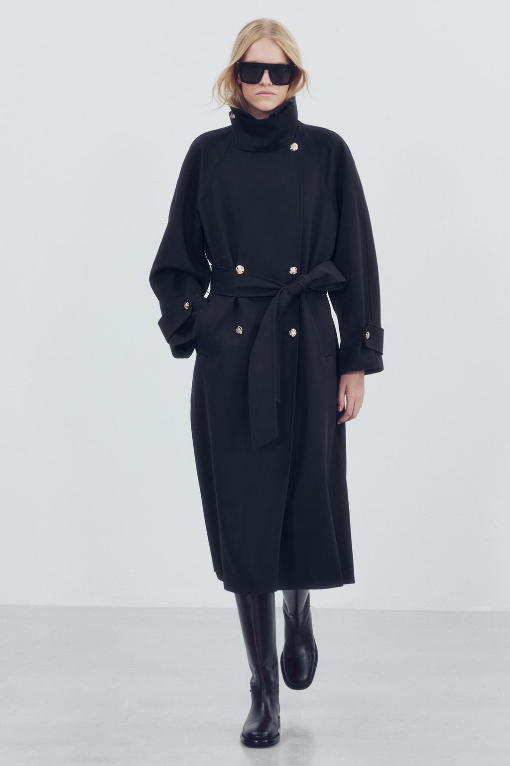 ZW COLLECTION LONG TRENCH COAT