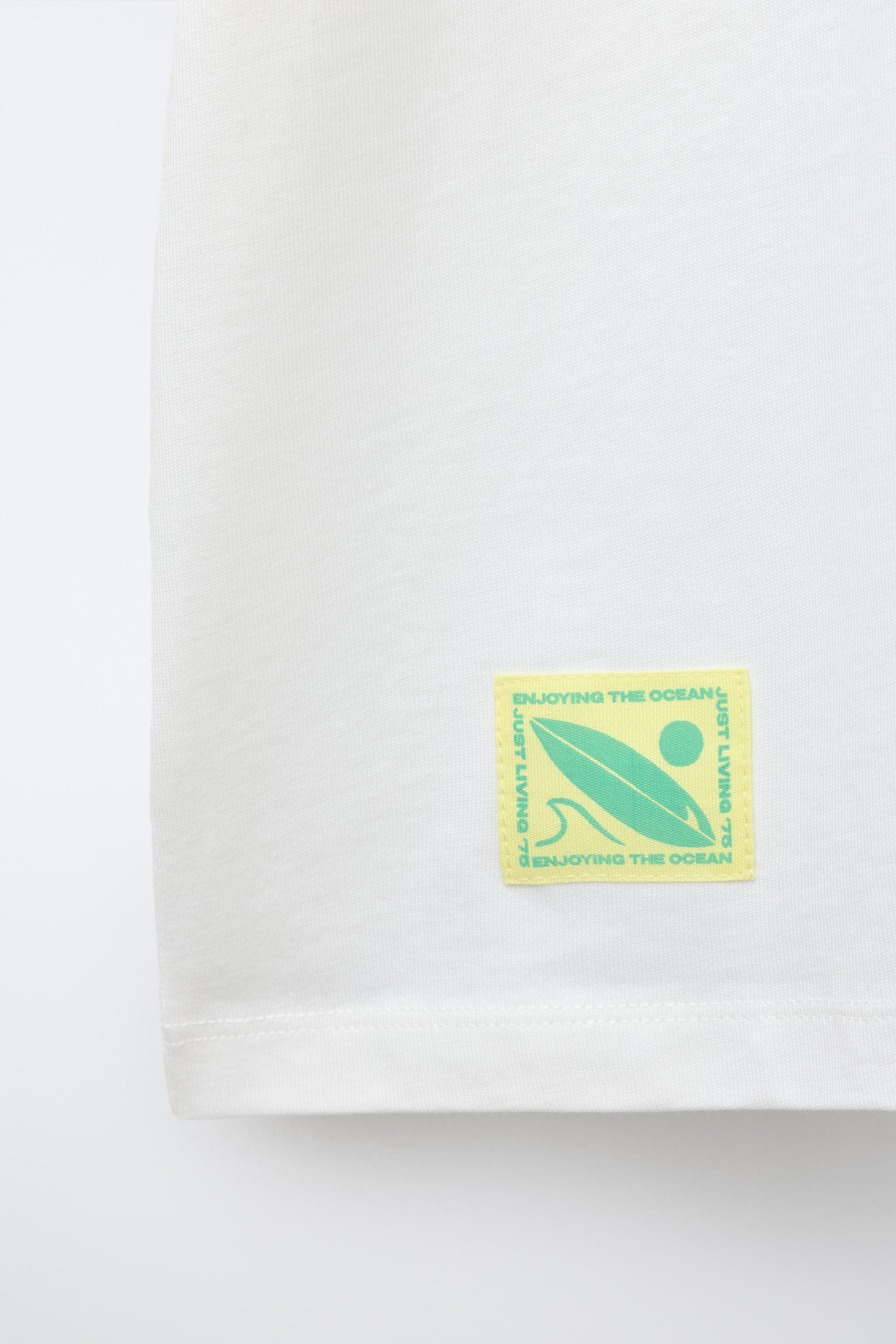 Детские футболки Zara BEST VIBES PRINTED T-SHIRT — фото 4