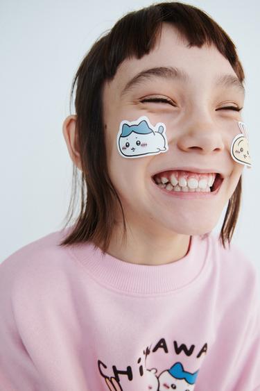 CHIIKAWA © NAGANO PRINT SWEATSHIRT - Pink by Zara