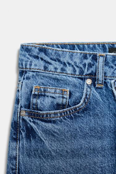 JEAN Z.09 DROIT CROISÉ TAILLE HAUTE COUPE LONGUE - Indigo de Zara - Image 9