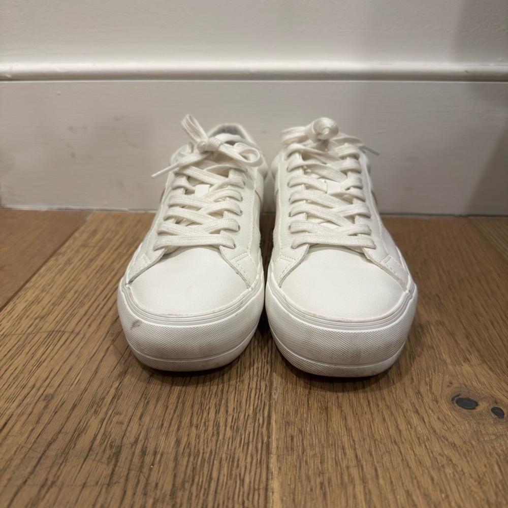 TOPSTITCHING DETAIL SNEAKERS - Image 4