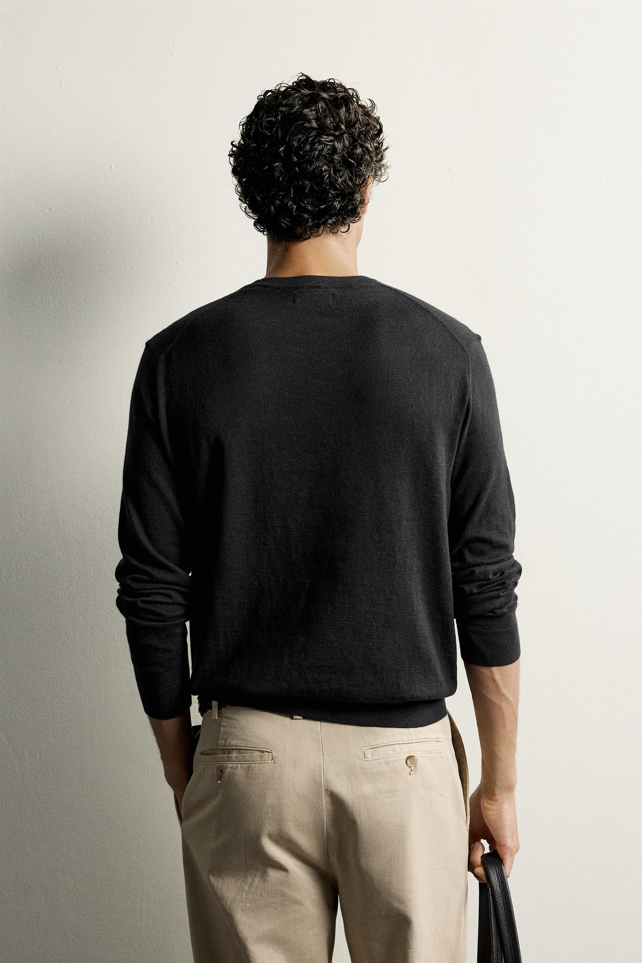 COTTON-CASHMERE REGULAR FIT JUMPER