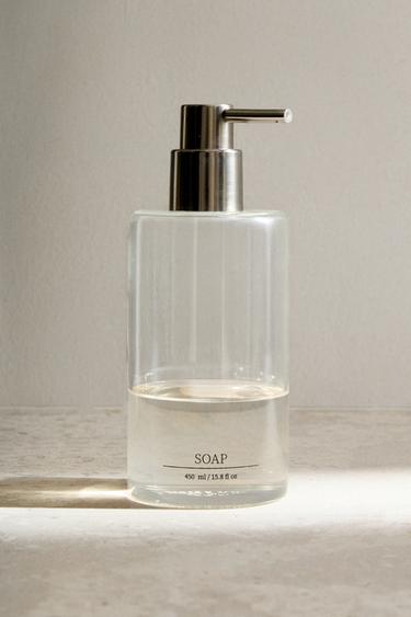 DISTRIBUTEUR SAVON BOROSILICATE INSCRIPTION -  de Zara - Image 5