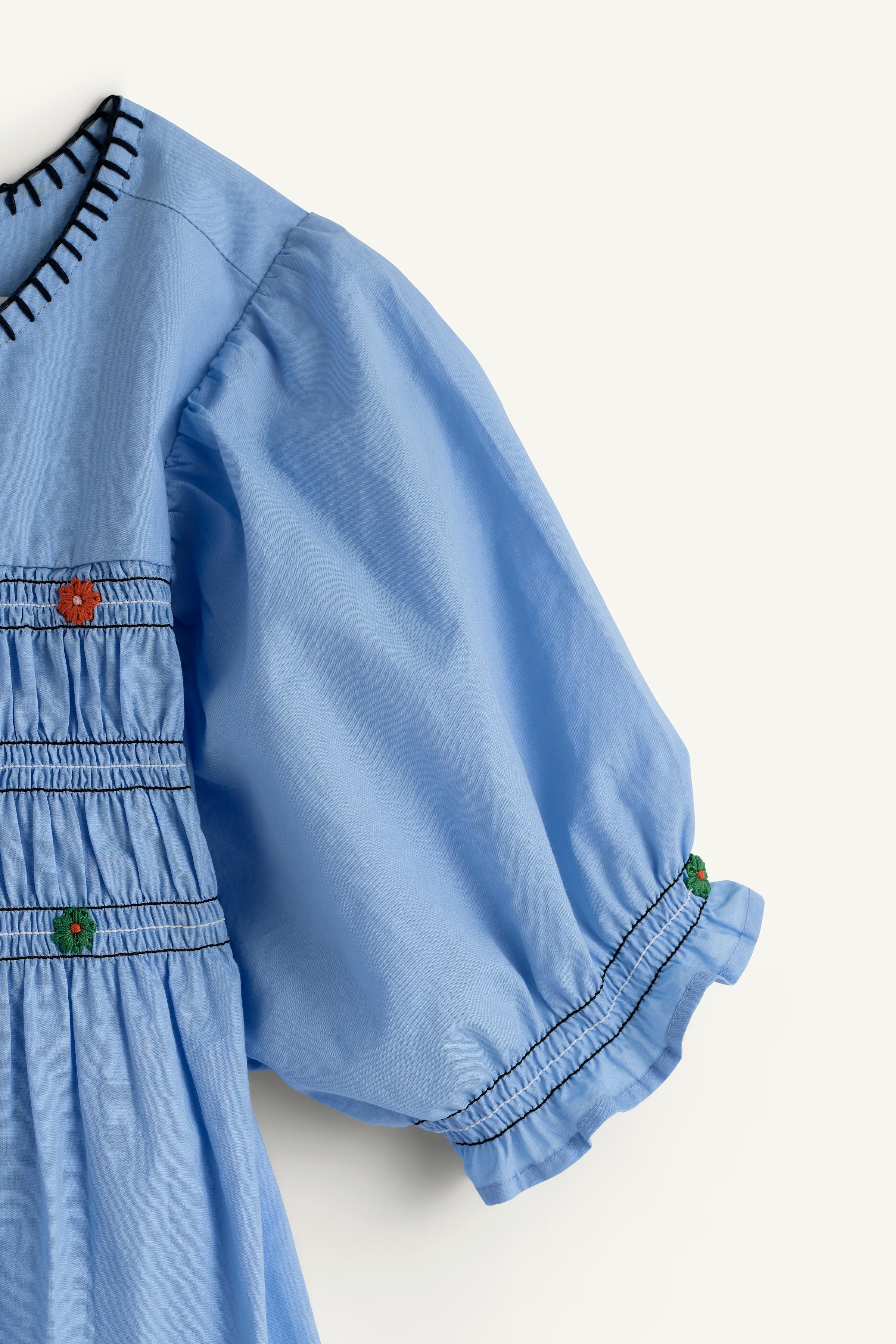 ROBE ÉLASTIQUES FLEURS BRODÉES LIMITED EDITION