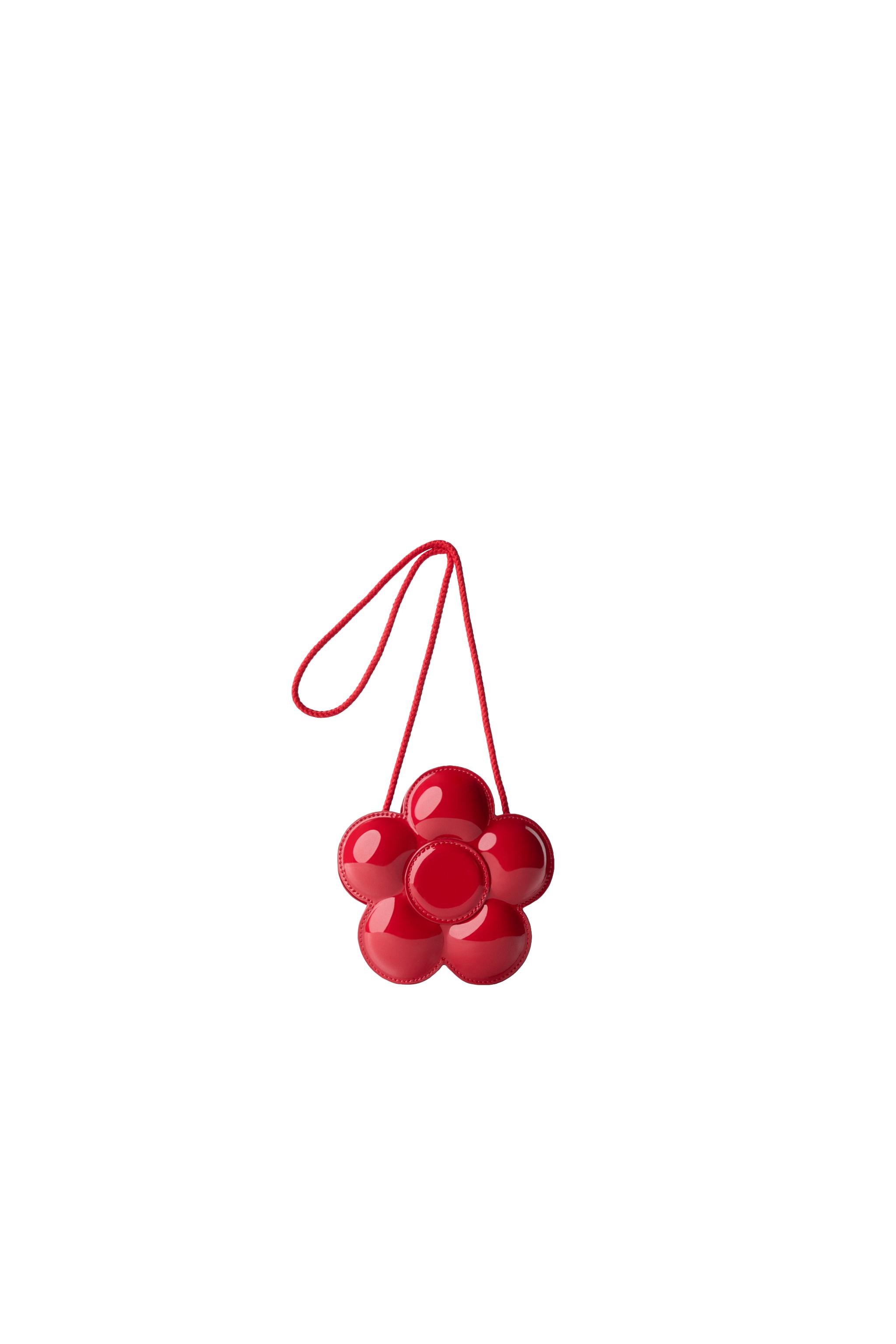 FLOWER CROSSBODY BAG - Red | ZARA Canada
