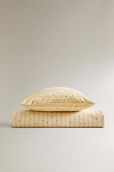 ROPA CAMA INFANTIL REVERSIBLE Peanuts™ - PIE TINTE de Zara - Imagen 0