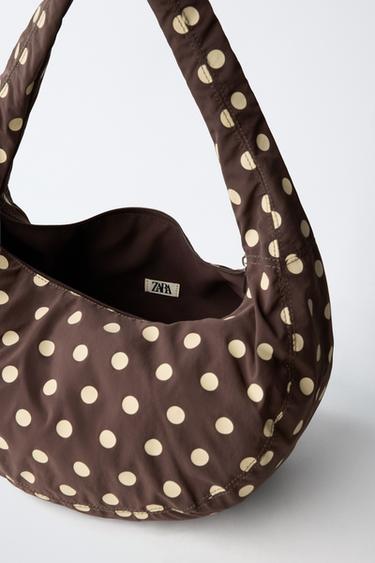 SAC À BANDOULIÈRE TAUPE - Marron de Zara - Image 3