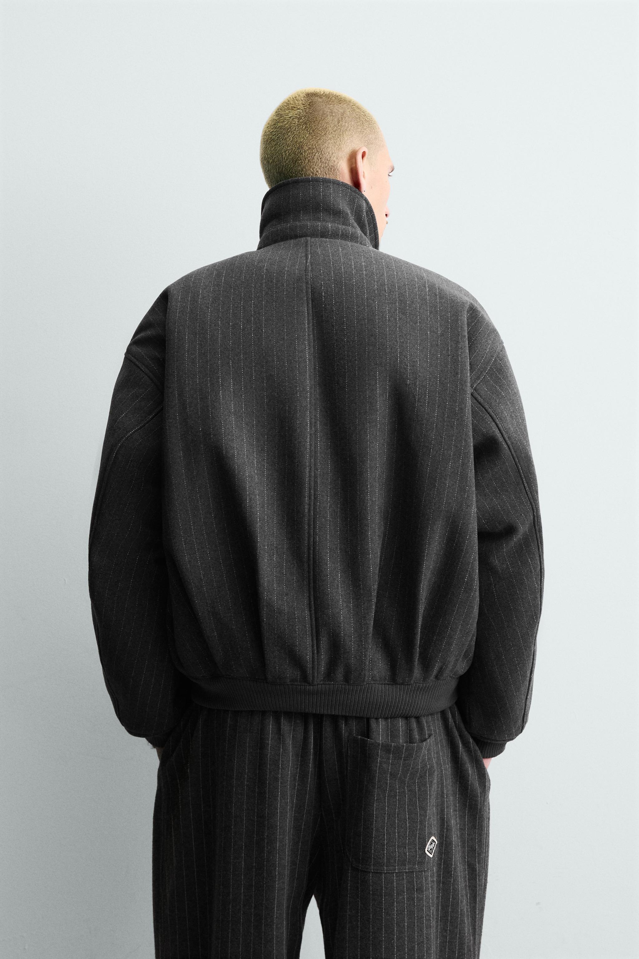 EMBROIDERED STRIPED JACKET