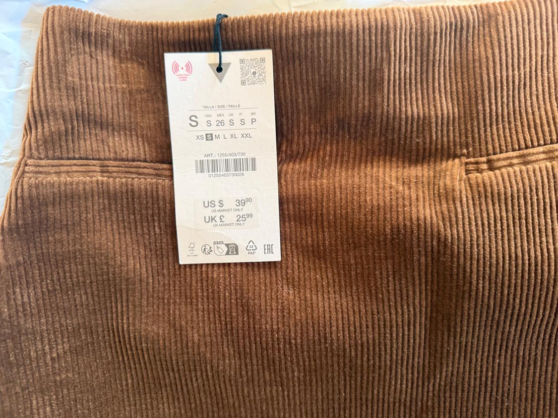 BROWN MINI SKIRT - Image 3