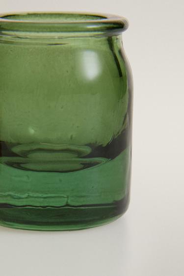 SALIÈRE VERRE BOUCHON LIÈGE - Vert de Zara - Image 3