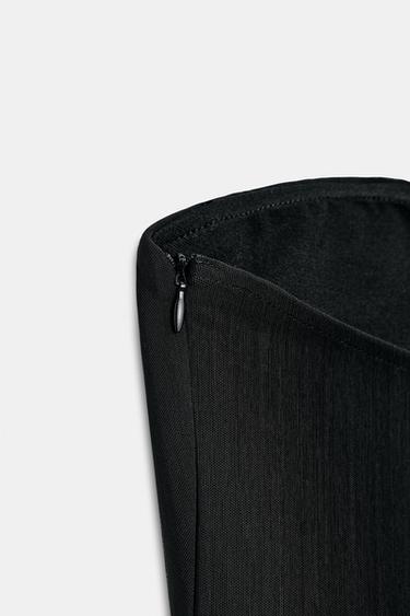 TULLE BODYCON DRESS - Black by Zara - Image 6