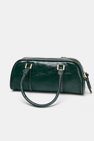 ZIP BOWLING BAG - Green by Zara - Image 2