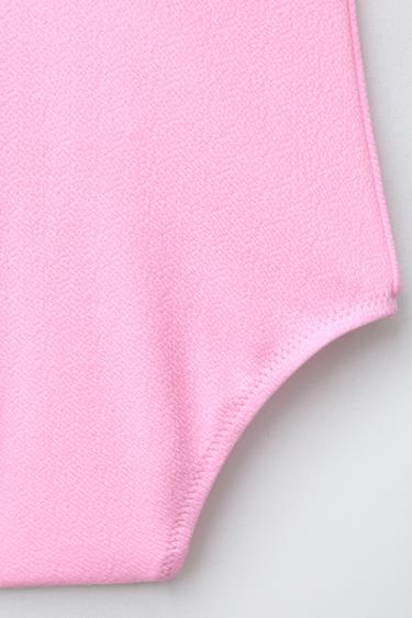 2-6 ANS/ MAILLOT DE BAIN ENTIER FRAISES BRODÉES - Fuchsia de Zara - Image 3