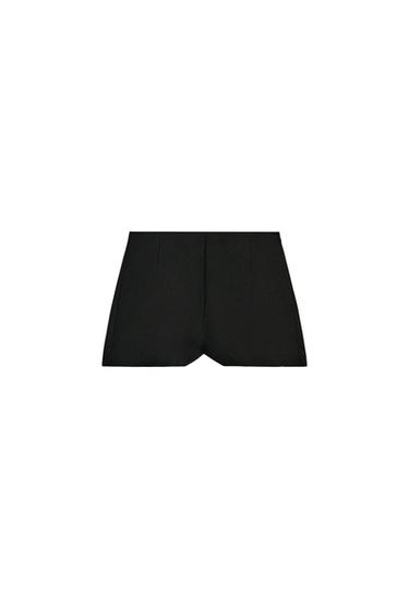 HIGH-WAIST SHORTS - Black by Zara