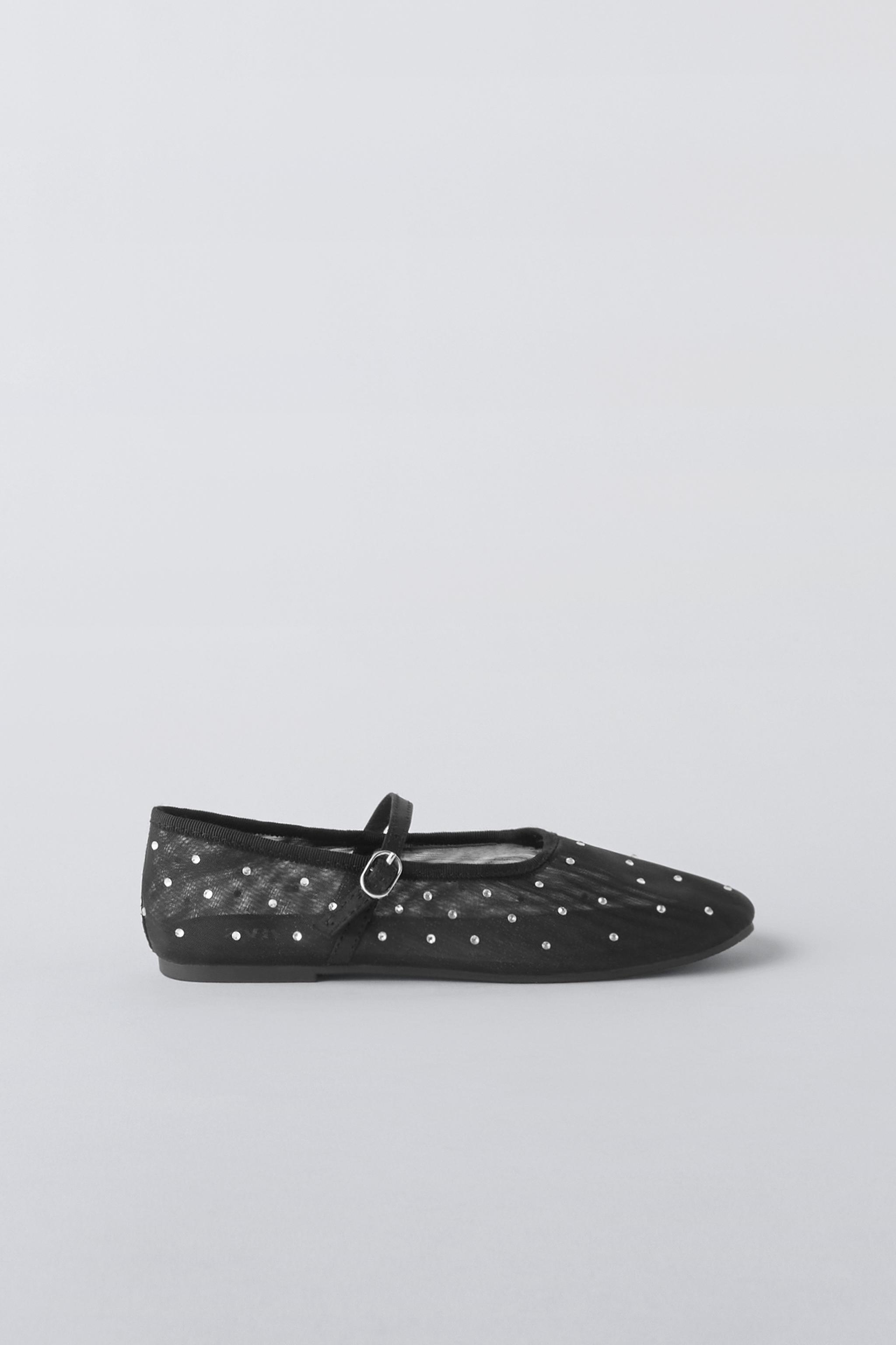 Black flats shops zara