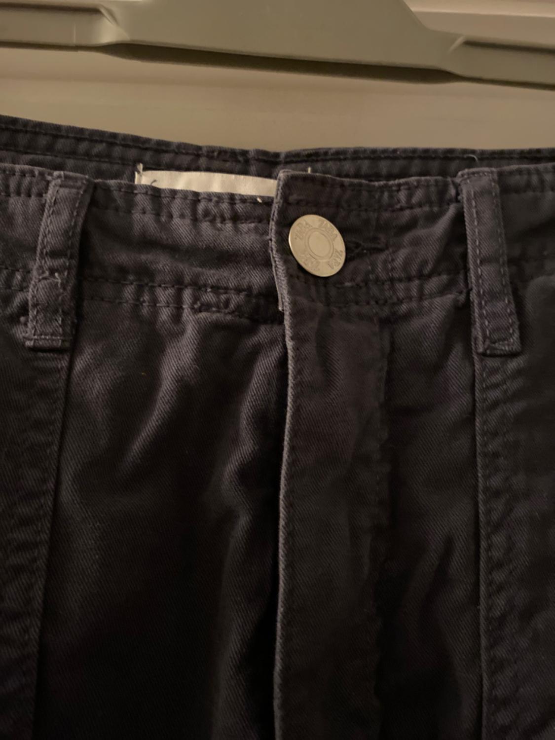HIGH-RISE STRAIGHT TRF CARGO TROUSERS - Image 2