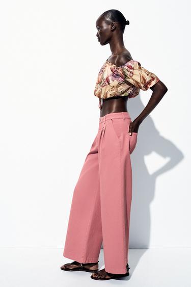 JEAN Z1975 PLIS TAILLE NORMALE - MARSALA de Zara - Image 3