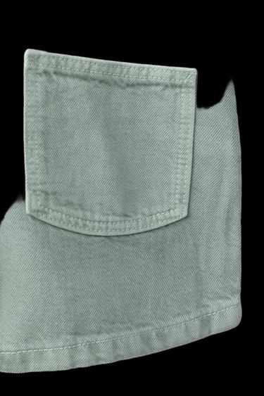 PETO SARGA BOLSILLO - Azul de Zara