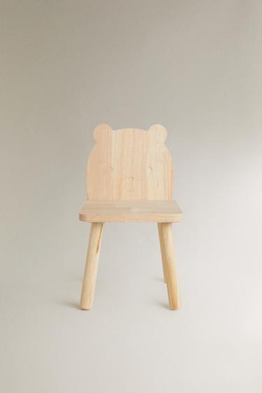 BEAR WOOD CHAIR - Light beige by Zara - Image 0