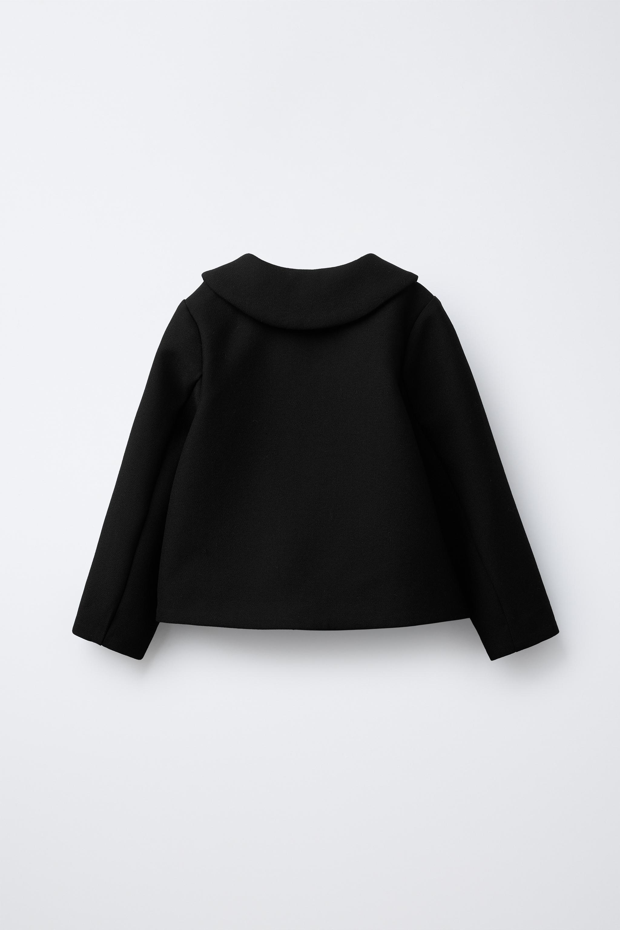 PETER PAN COLLAR JACKET WITH BOWS