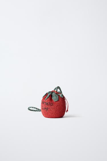 TOMATO CROSSBODY BAG - Red by Zara - Image 2