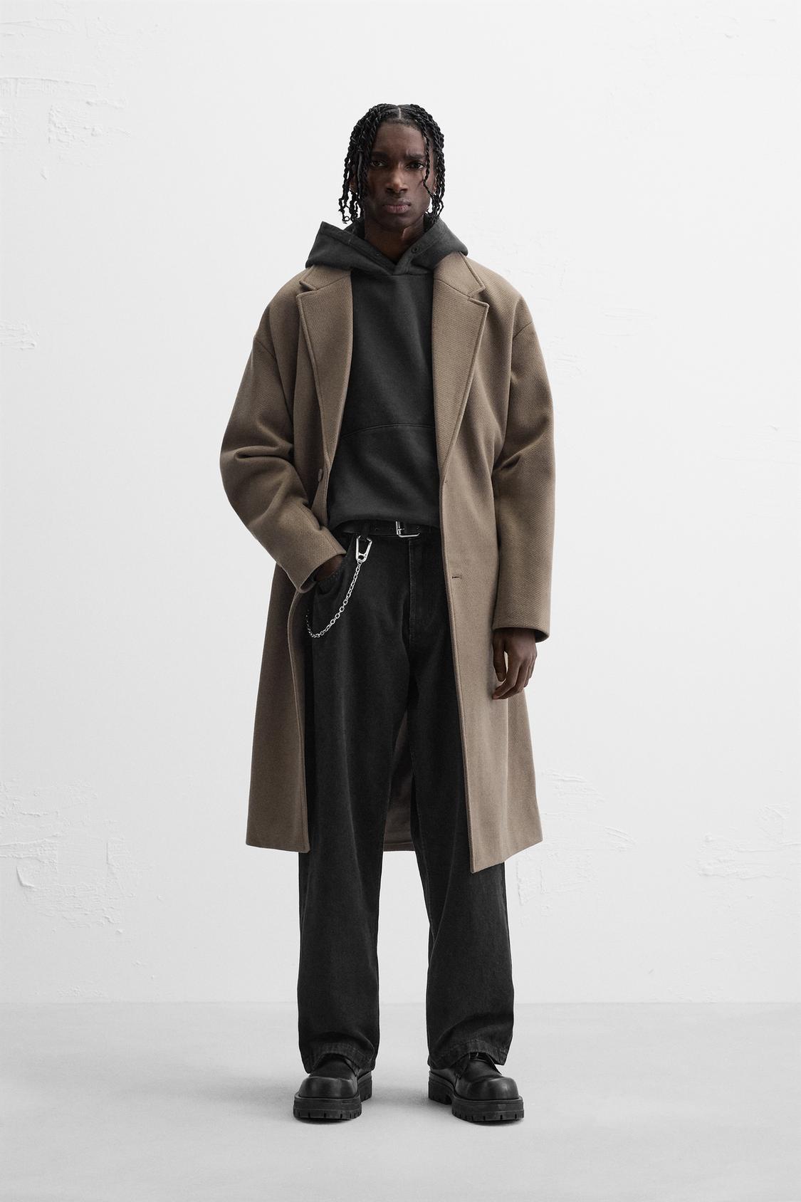 ПАЛЬТО ОВЕРСАЙЗ ОТ ZARA