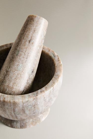 MARBLE PESTLE AND MORTAR - Greyish by Zara - Image 2