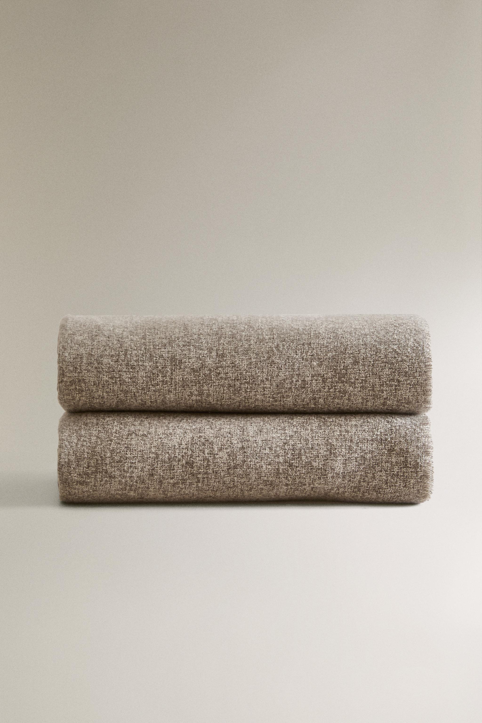 Zara cashmere blanket sale