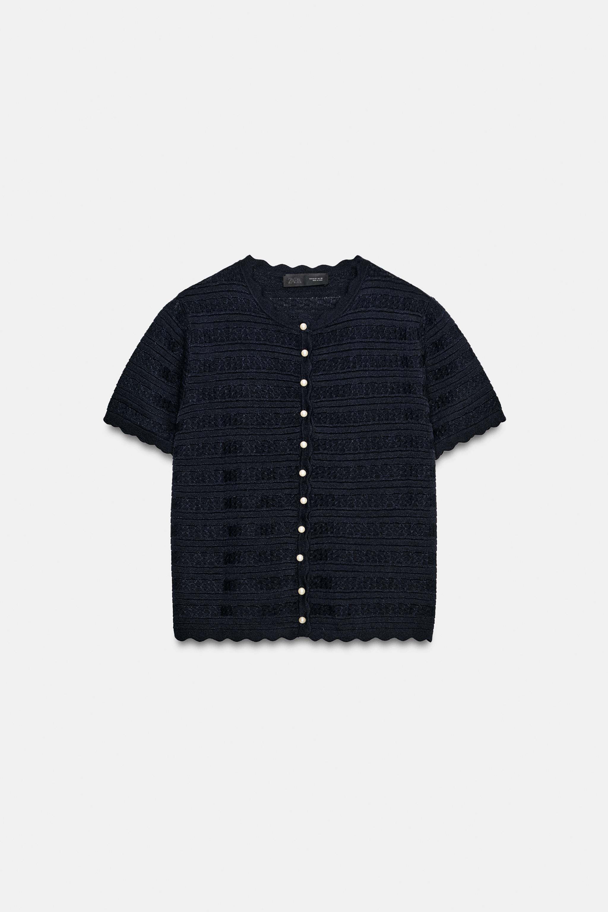 PEARL BUTTON CARDIGAN
