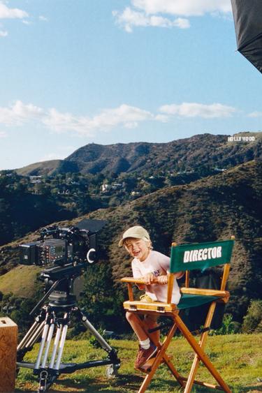 WASHED-EFFECT STAR AND SLOGAN T-SHIRT - Pink by Zara