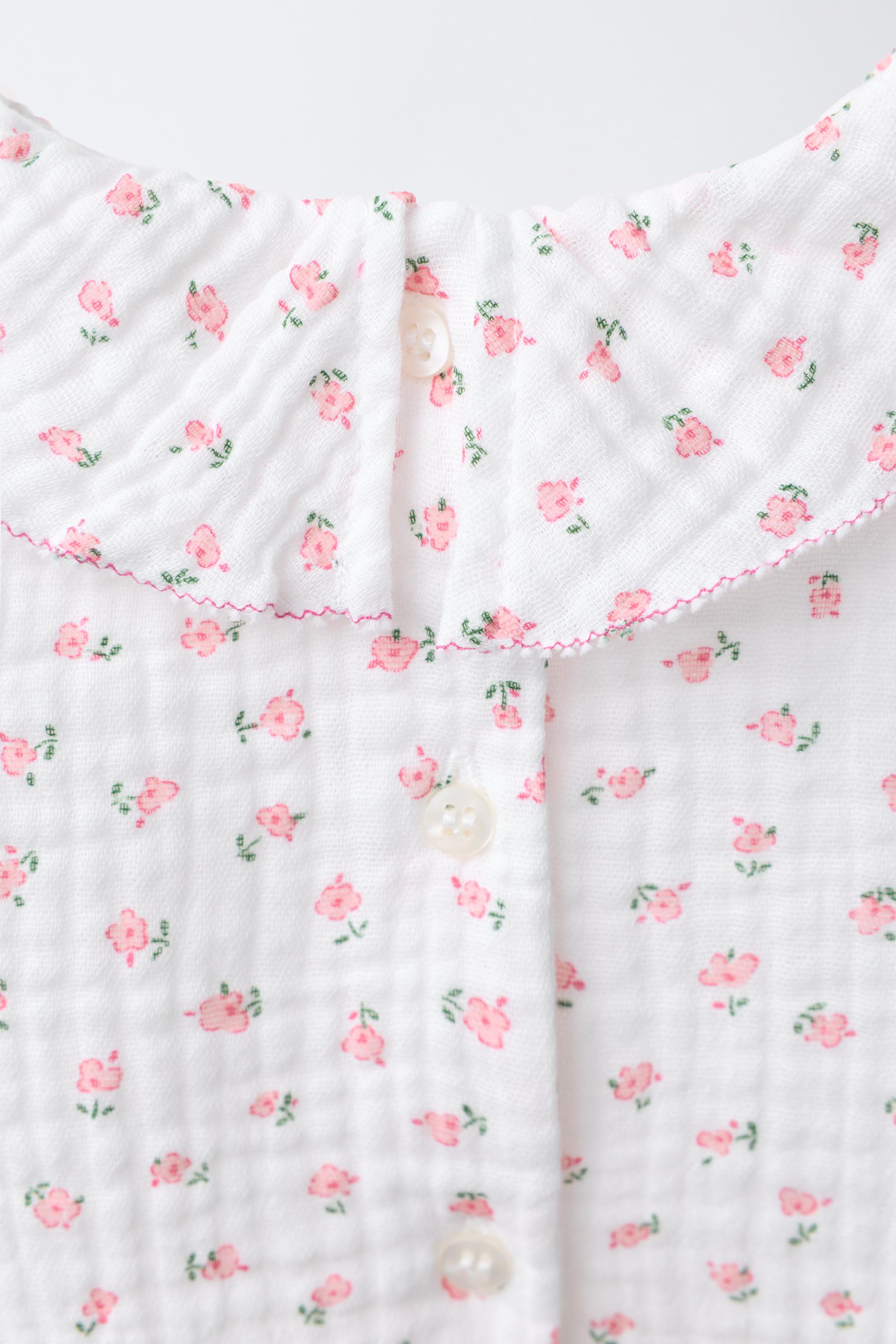BODY TEXTURÉ À FLEURS