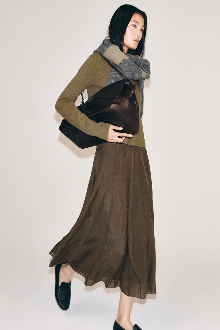 ZW COLLECTION FLOWING COMBINED SKIRT