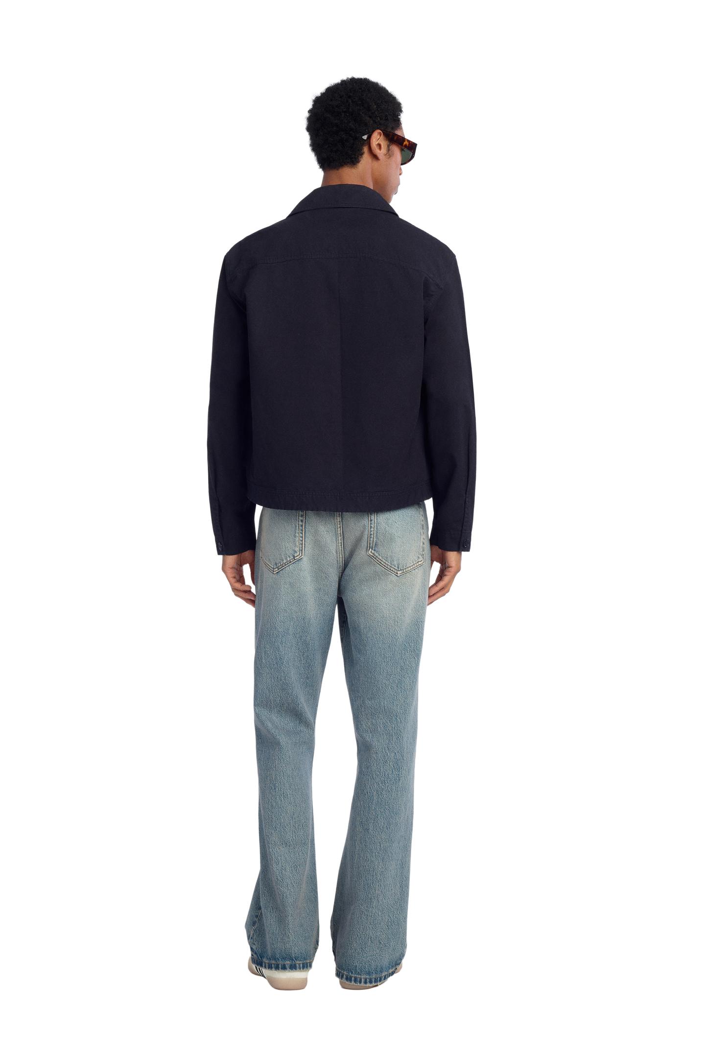 Мужские джинсы Zara Flare Fit, цвет: Синий — фото 2
