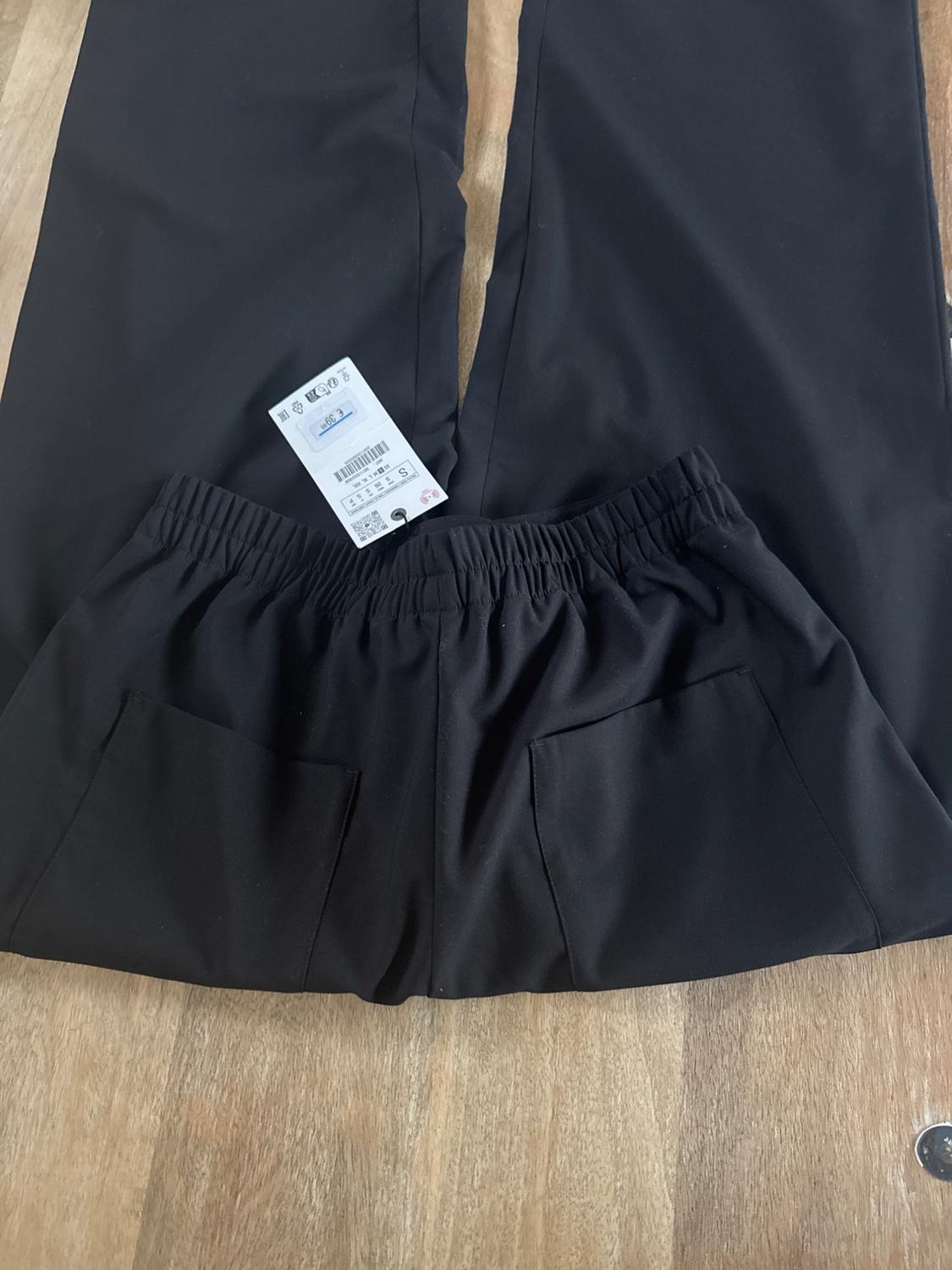 ZW COLLECTION HIGH-WAIST TROUSERS - Image 7