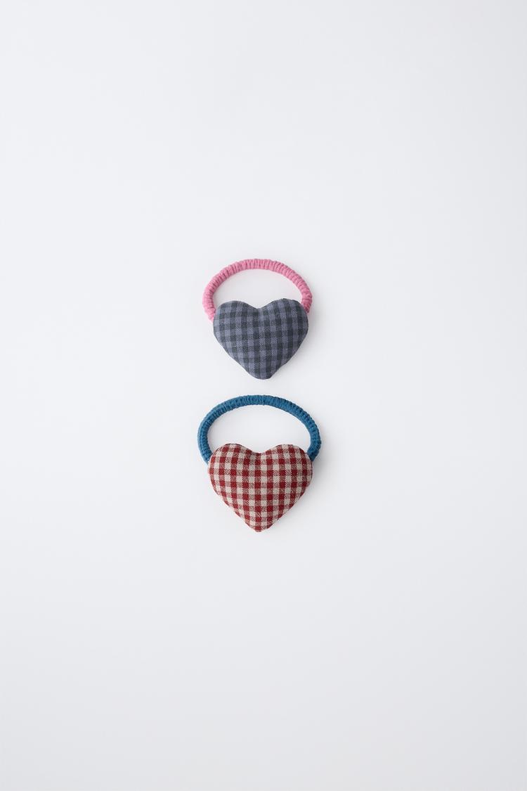 PACK DOS COLETEROS CORAZONES CUADRO VICHY