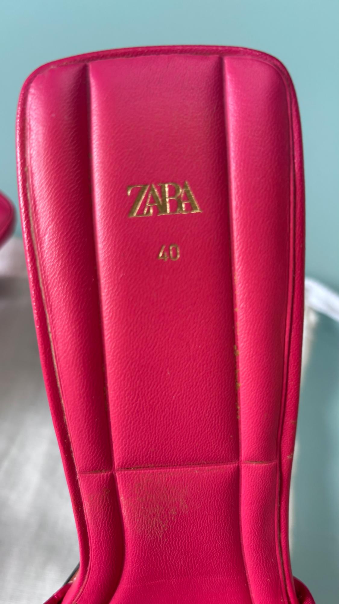 SATIN MULES WITH PADDED DETAIL - Image 5