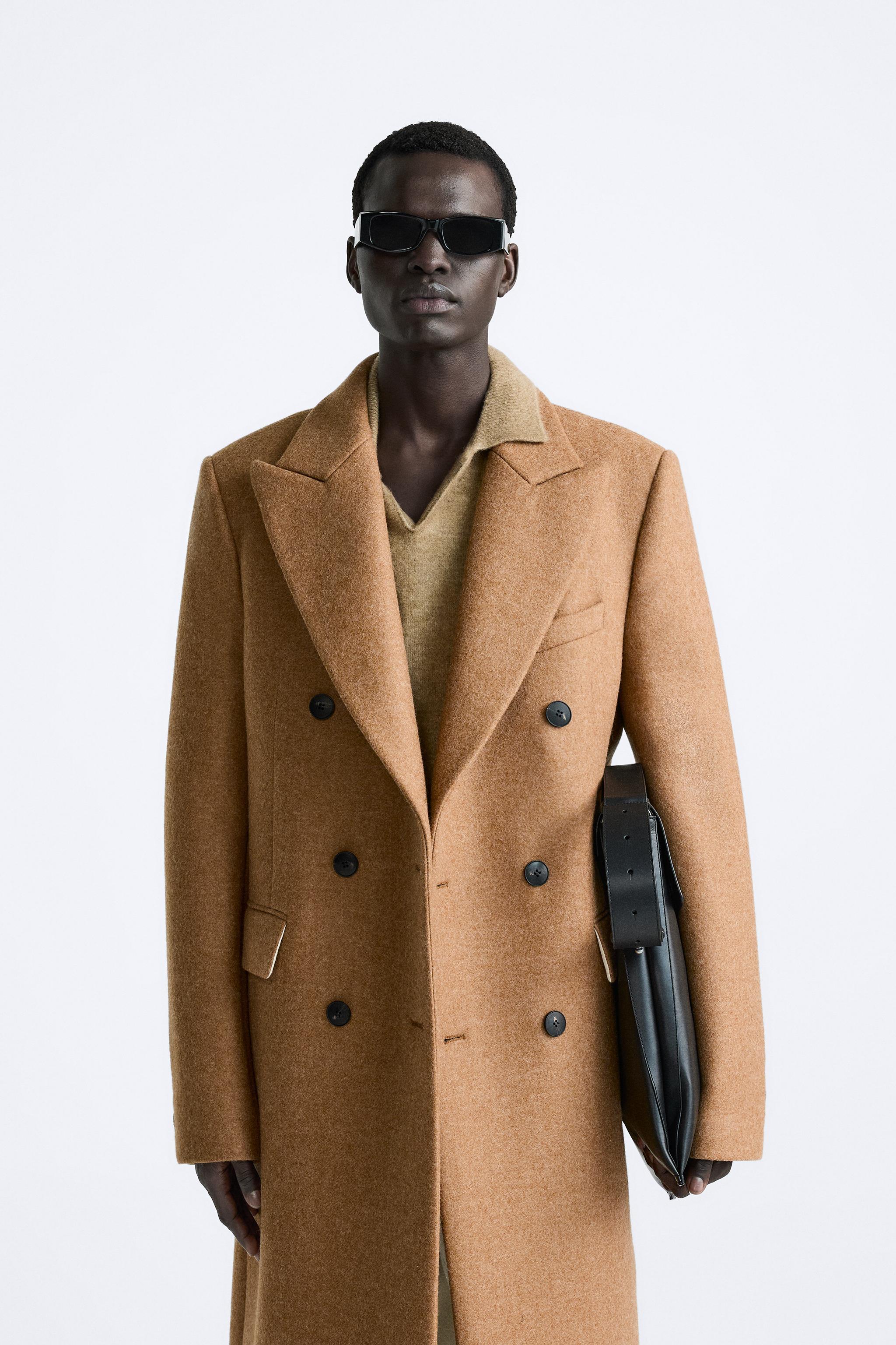 Menswear coat zara hotsell