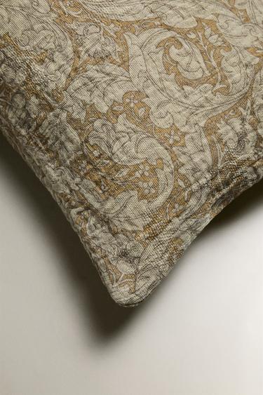 HOUSSE DE COUSSIN FLORAL MORRIS & CO. - Vanille de Zara - Image 1
