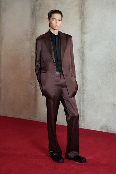 FLUID BLAZER LUDOVIC DE SAINT SERNIN x ZARA - Brown by Zara