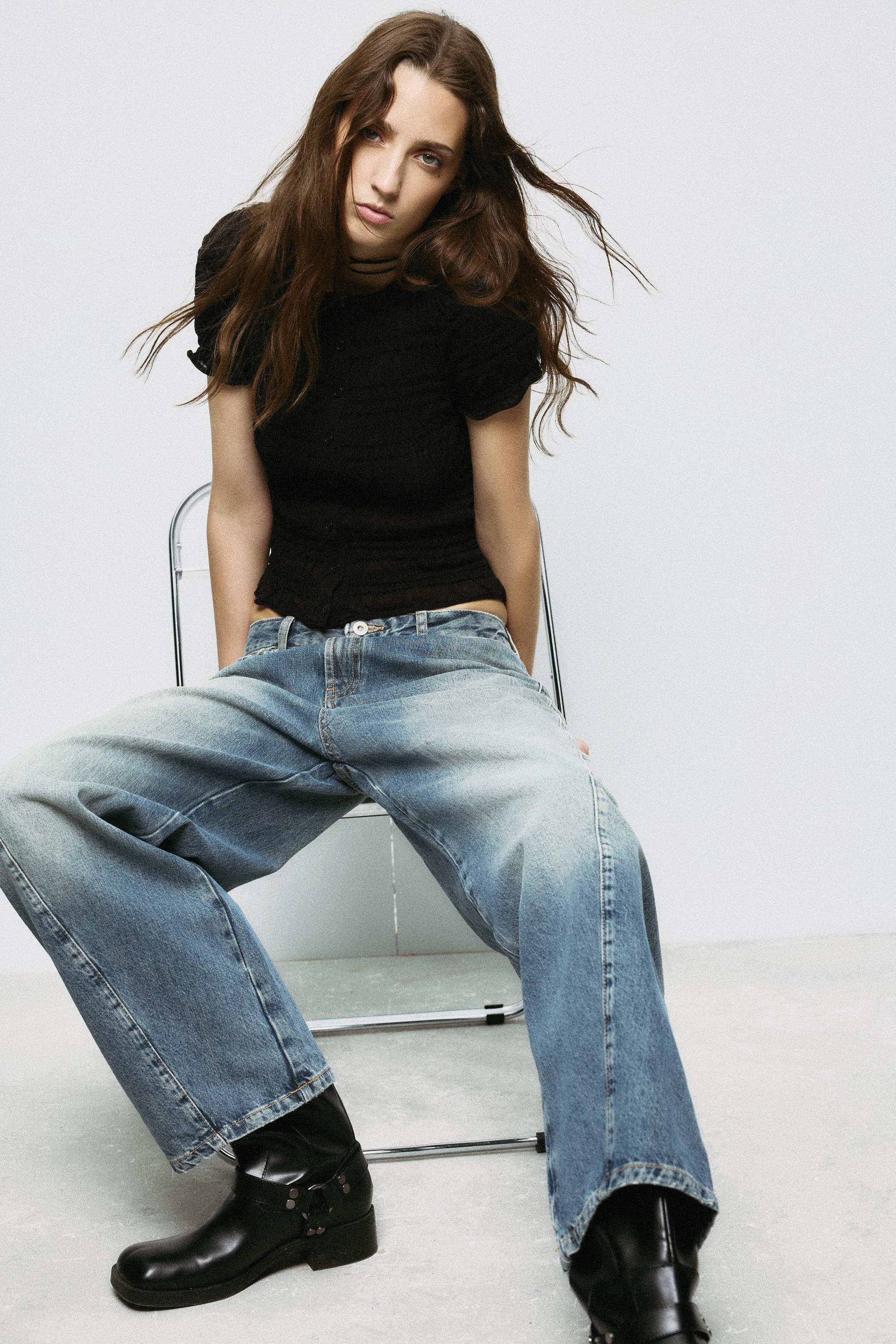 ハニカムニットカーディガン - ライム | ZARA Japan / 日本