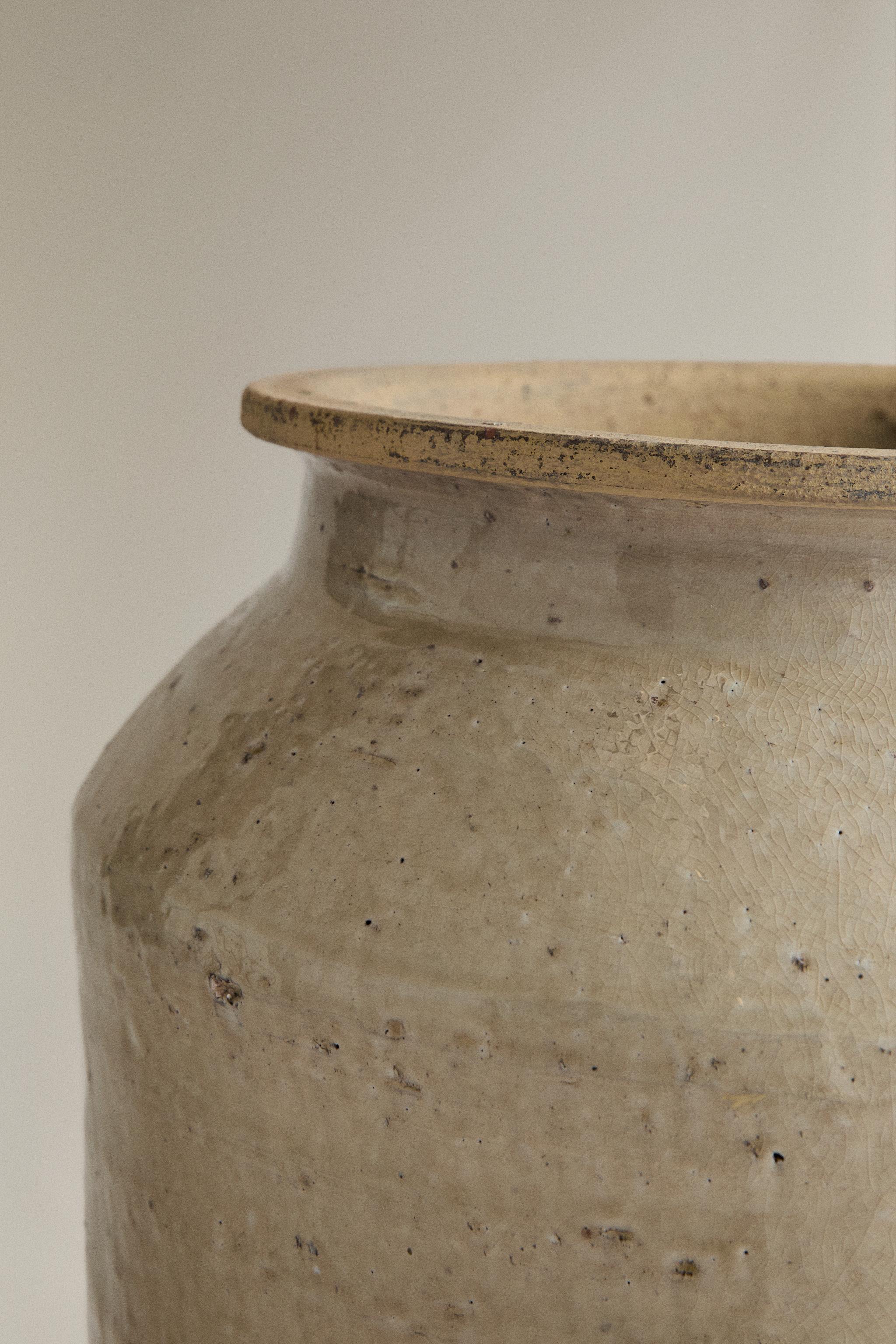 TALL CERAMIC VASE